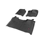 Sure-Fit Floor Mats - FR and RR - FR Bucket - Crew - Chevy/GMC 1500/2500HD/3500HD (19-24) (SM21612)