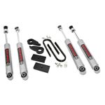 25 Inch Leveling Lift Kit With Shocks 9703 4WD Ford F150 1