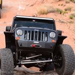 Jeep JK Shorty Front Bumper For 0718 Wrangler JK With Winch Plate No Bull Bar Rigid Series 1