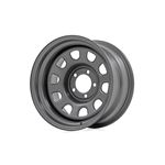 Steel Wheel Gray 17x9 6x5.5 4.25 Bore -12 (RC51-7655G) 1