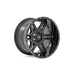 92 Series Wheel Machined One-Piece Gloss Black 20x9 5x5.5 +0mm (92200914) 1