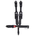 3 Inch 5 Point Harness with Ratchet Lap Belt for HANs Device Clip-In PRP Seats
