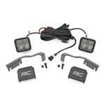 LED Light Kit Ditch Mount 2" Spectrum Pair Spot Nissan Frontier (22-24) (81064) 1