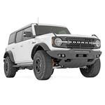 Front Bumper Modular Full Wings Flood Fog Ford Bronco 4WD (21-24) (51076) 3