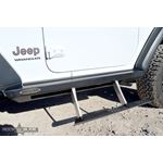 Jeep JL Side Step Sliders For 2024 Wrangler JL 2 Door Models Set (BD-SS-301-JL2) 1