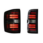 XB LED Tail Lights: Chevy Silverado (14-19) (Pair / Smoked) (Gen 2) (LF729) 3