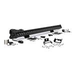 LED Light Kit Grill Mount 30" Black Single Row Ford F-250/F-350 Super Duty (11-16) (70770) 1