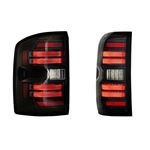 XB LED Tail Lights: GMC Sierra (14-18) (Pair / Smoked) (LF731) 3