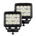 Bright Series Lights - Pair of Square 5" Rectangle LED Spot Light Kit (751800523FCS) 1