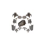 JK Rear Axle Bracket Kit Complete 0718 Wrangler JKJKU 1