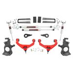 3.5 Inch Knuckle Lift Kit M1 Chevy/GMC 2500HD/3500HD (11-19) (95740RED) 1