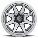 ICON ALLOYS REBOUND PRO / TITANIUM - 17 X 8.5 / 5 X 4.5 3