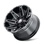 BOOM (AT1903) BLACK/MILLED 18X9 8-165.1 -12MM 125.2MM (AT1903-8981M-12) 3