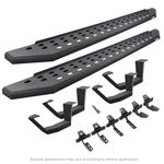 RB20 Running Boards W/Mounting Brackets 2 Pairs Drop Steps Kit -Double Cab Only (6944328020PC) 3