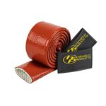 Fire Heat Shield Sleeve 1 Id X 3 Ft Red (210016) 1