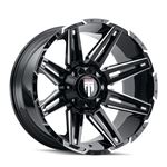 BOOM (AT1903) BLACK/MILLED 18X9 8-165.1 -12MM 125.2MM (AT1903-8981M-12) 1