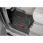 Heavy Duty Floor Mats Front/Rear-08-20 Nissan Frontier Crew Cab Rough Country 3