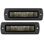 Blackout Series Lights - Pair of Sixline Flood Light Kit - Flush Mount (750300621FBF) 1