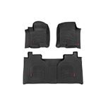 Sure-Fit Floor Mats FR and RR FR Bucket Crew Chevy/GMC 1500/2500HD/3500HD (19-24) (SM21612) 1