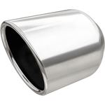 4in. Round Polished Exhaust Tip (35136) 1