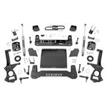 6 Inch Lift Kit Mono Leaf Rear Diesel GMC Sierra 1500 2WD/4WD (19-24) (26631D) 1