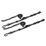 Cam-Lock 1 in. x 10 ft. Tie Down w/ Snap S Hooks and Soft Tie