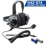 ULTIMATE HEADSET for STEREO and OFFROAD Intercoms - Over The Head or Behind The Head 3