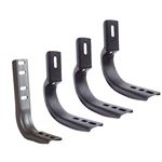 Go Rhino Brackets for 6&quot; OE Xtreme Wheel-to-Wheel SideSteps for Diesel Vehicles