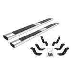 Go Rhino 6&quot; OE Xtreme II Stainless SideSteps Kit - 52&quot; Long + Brackets