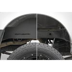 Nissan Frontier Steel Rear Wheel Well Liners 05-19 Crew Cab Rough Country 1