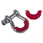 D-RING  Shackle Isolator Red Pair 1