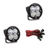 LED Light Pods Clear Lens Driving/Combo Pair Squadron R Pro 1