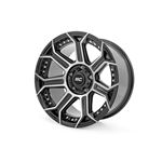 89 Series Wheel One-Piece Black Machined Gun Metal 17x9 6x135 -12mm (89170917) 1