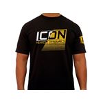 ICON STRIKEOUT TEE BLACK - XLARGE 1