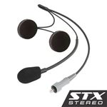 STX STEREO Wired Helmet Kit with Alpha Audio Speakers and Mic 1