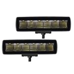 Blackout Series Lights - Pair of Sixline Flood Light Kit (750300621FBS) 1