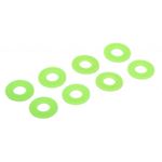 D-RING  Shackle Washers Set Of 8 Fl  Green 1