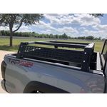 0521 Tacoma Overland Bed Rack Long Bed Mid Height Rack Cali Raised LED 1