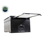 Cargo Box With Slide Out Drawer and Working Station Size - Black Powder Coat (21010201)