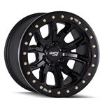 DT1 9303 MATTE BLACK WSIMULATED RING 17X9 6135 12MM 871MM 1