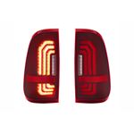 XB LED Tail Lights: Ford Super Duty (99-16) (Pair / Red) (LF732) 1