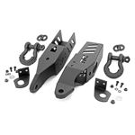 Tow Hook Brackets D-Ring Combo 21-22 Ford Bronco 4WD (RS172) 1