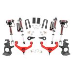 3.5 Inch Lift Kit Knuckle Vertex Chevy/GMC 2500HD/3500HD (11-19) (95750RED) 1