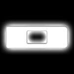 Universal Illuminated LED Letter Badges - Matte White Surface Finish - D (3140-D-001) 1