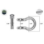 Recovery Shackle 3/4" 4.75 Ton Zinc - Sold In Pairs 3