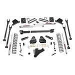 6 Inch Ford 4-Link Suspension Lift Kit w/Front Drive Shaft 17-19 F-250/350 4WD Diesel 4 Inch Axle w/