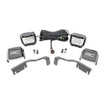 LED Light Kit Ditch Mount 3" OSRAM Wide Nissan Frontier (22-24) (71068) 1