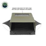 N4E Nomadic 4 Extended Roof Top Tent Gray Body Green Rainfly  3