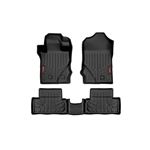 Floor Mats Front and Rear Ford Bronco (2 Door) 4WD (2021-2024) (M-51632) 1