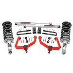 3 Inch Lift Kit N3 Struts and Shocks Nissan Titan 2WD/4WD (2004-2024) (83432RED) 1